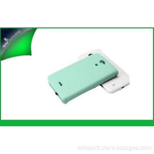 Customized Wallet Sony PU Leather Flip Case for Xperia V Ce